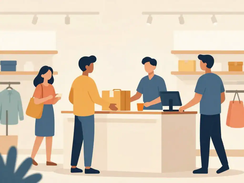 Service retrait click and collect au gifi etampes