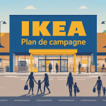 Illustration organiser visite et services ikea plan de campagne