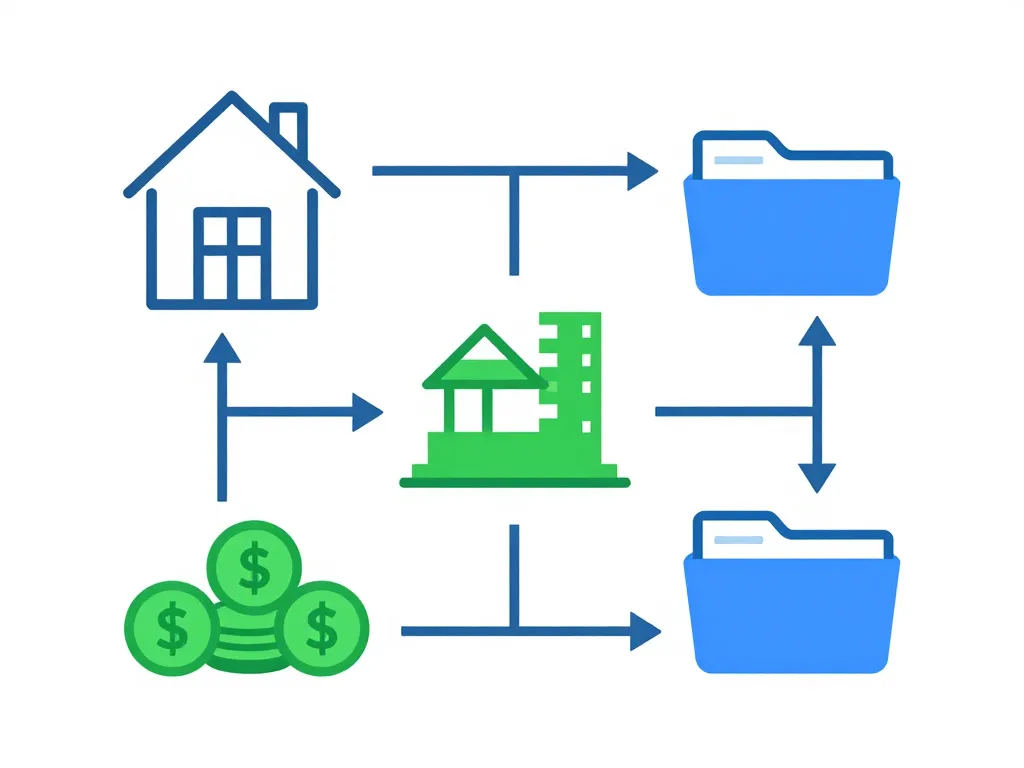 schéma mynexity paiements et documents immobiliers