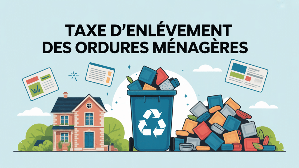 qui est exonéré de la taxe des ordures ménagères, illustration de fiscalité locale et gestion des déchets en France