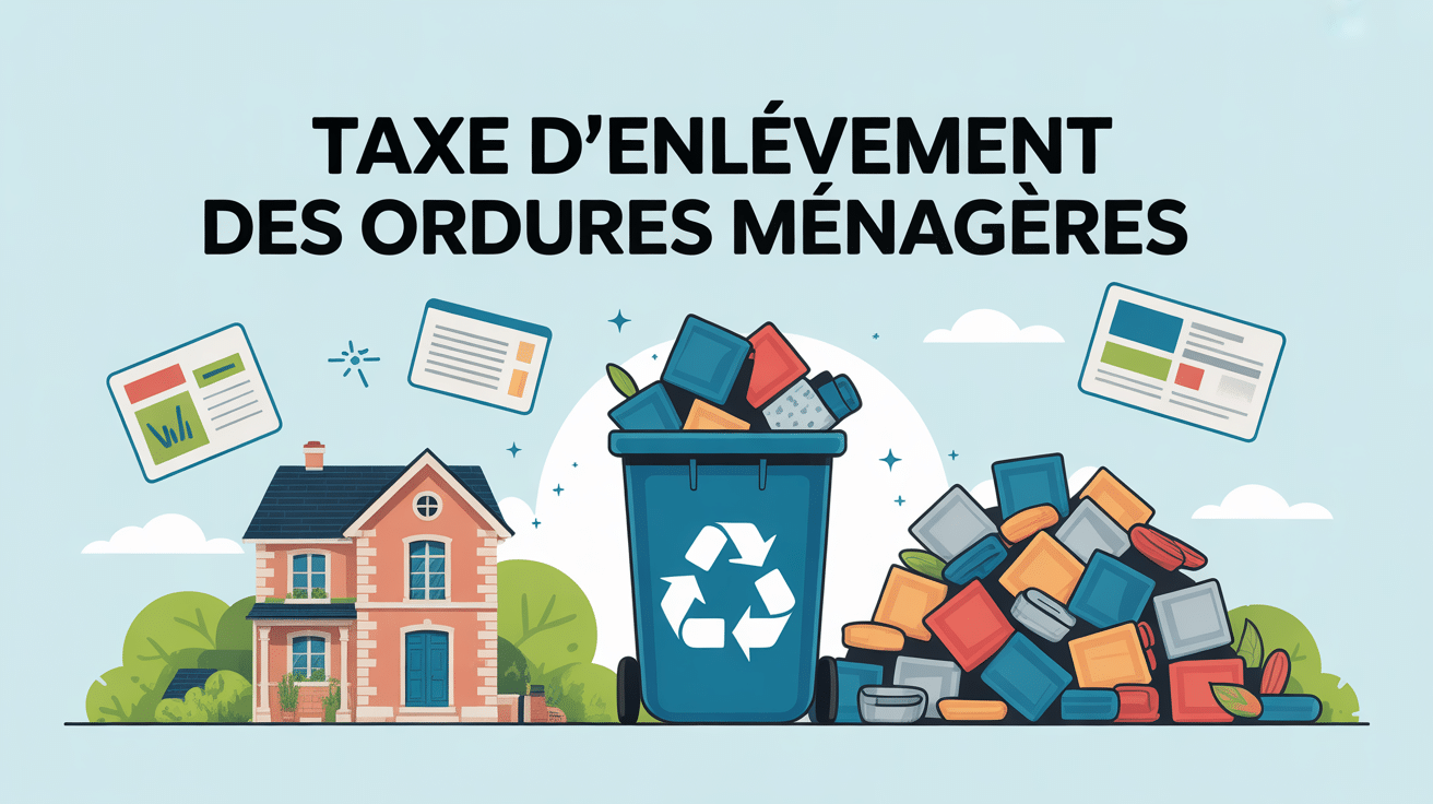 qui est exonéré de la taxe des ordures ménagères, illustration de fiscalité locale et gestion des déchets en France