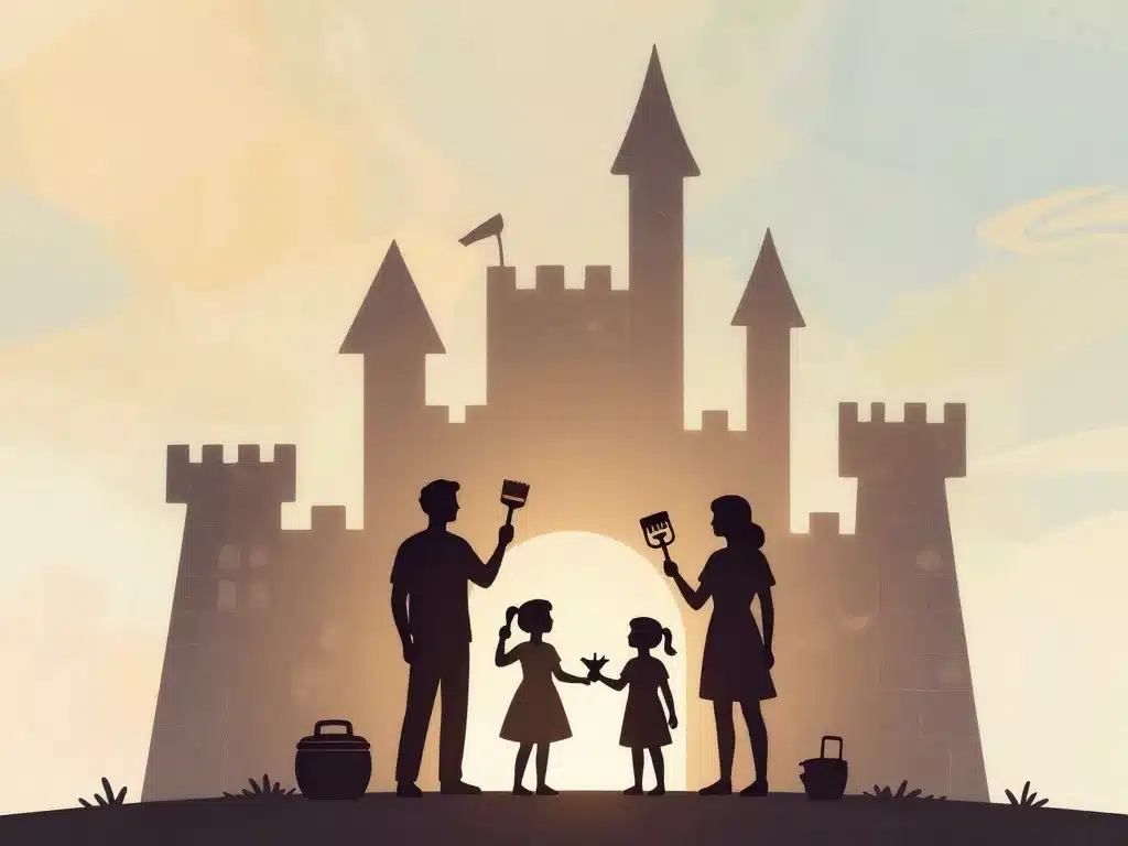 qui sont les propriétaires du château de la motte husson famille devant le château