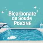 Illustration traitement bicarbonate de soude piscine