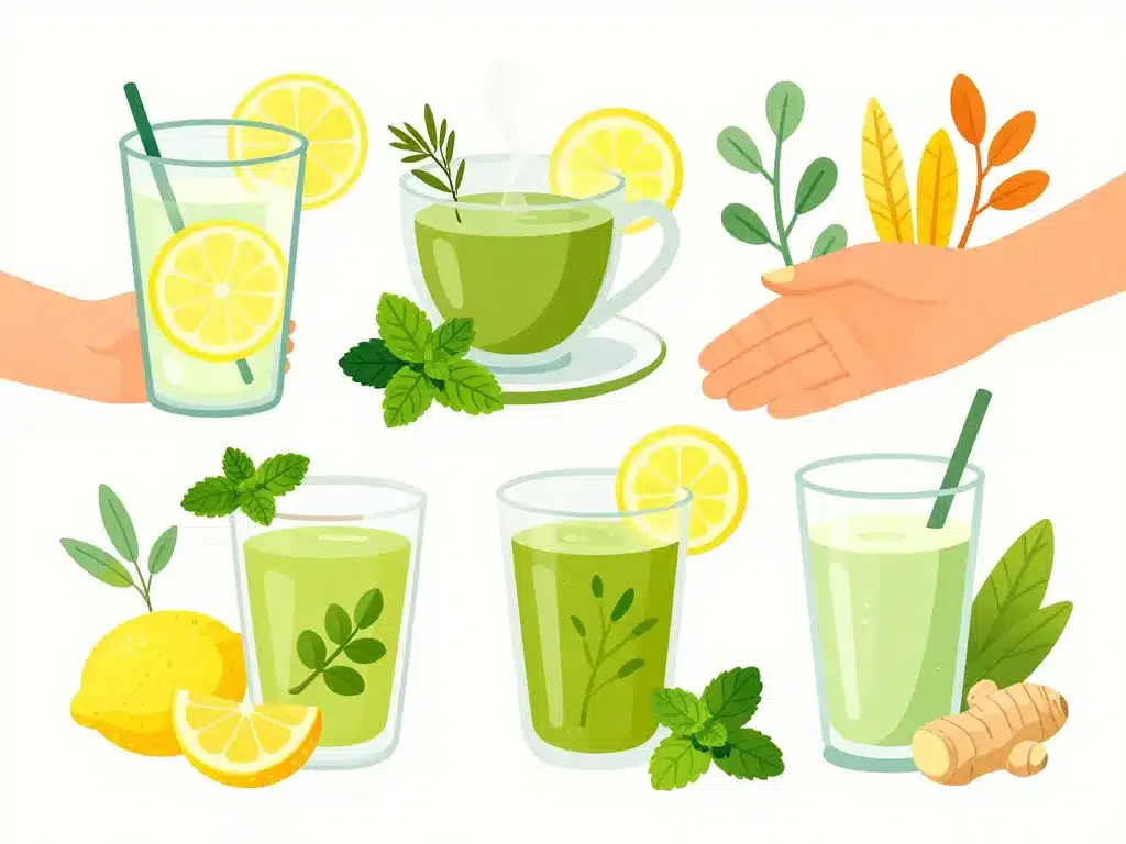 boisson pour perdre 5 kilos en 1 semaine citron thé vert protéine