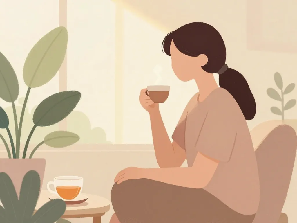 scene comment faire baisser une tension avec le the routine bien-etre