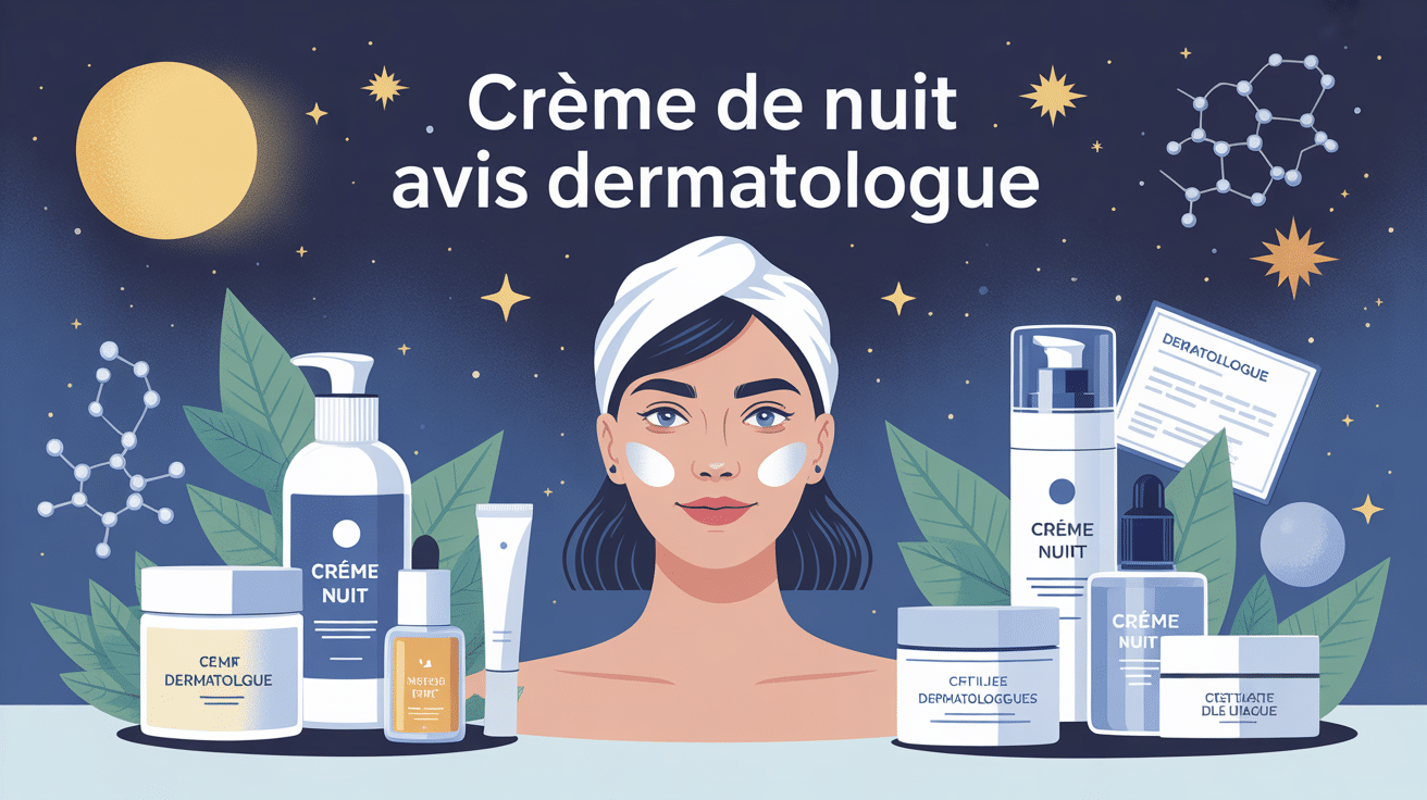 crème de nuit avis dermatologue illustration choix dermatologique