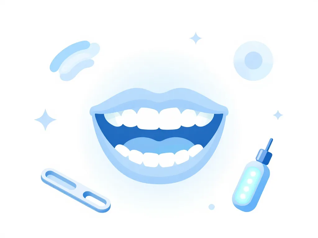 Hismile avis schéma kit blanchiment dents LED