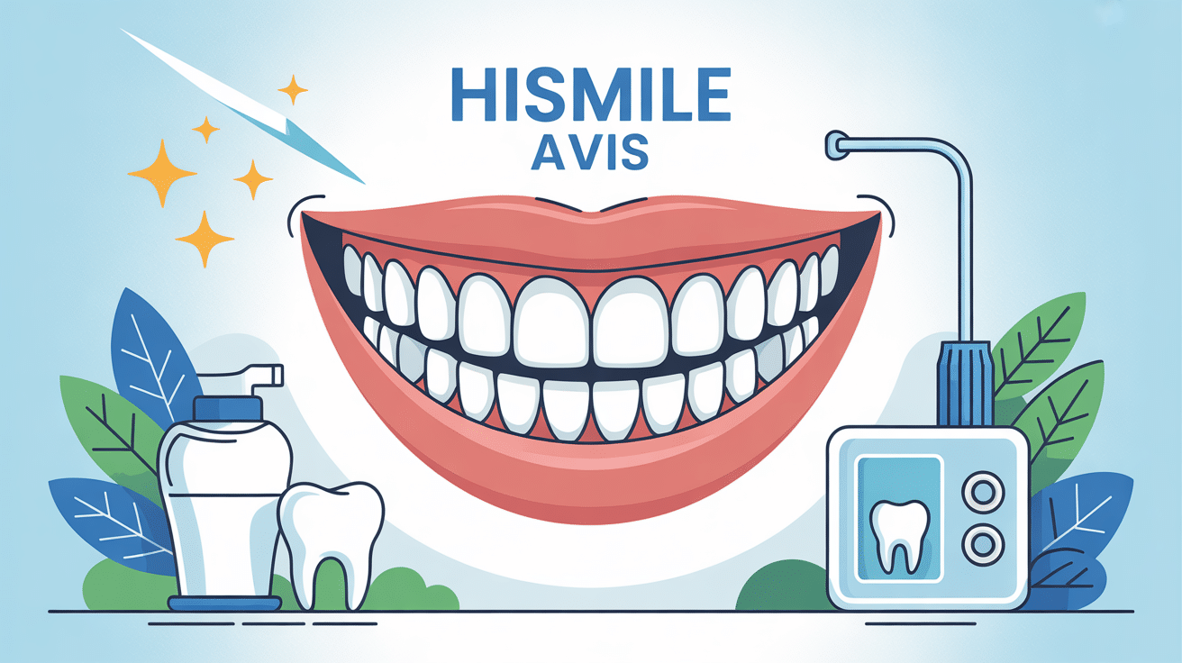 Hismile avis image moderne blanchiment dents à domicile