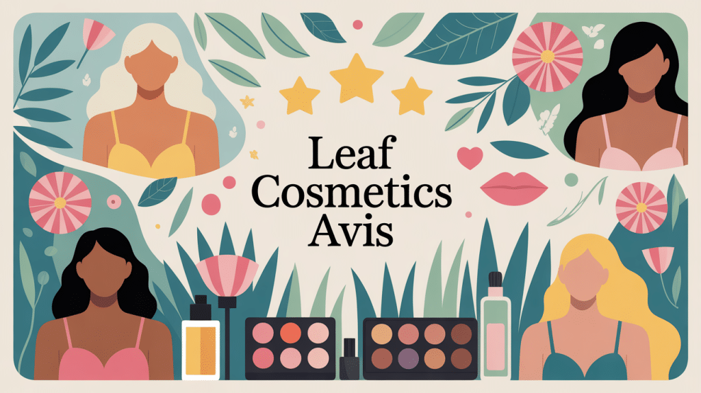 avis clients Leaf Cosmetics illustration naturelle