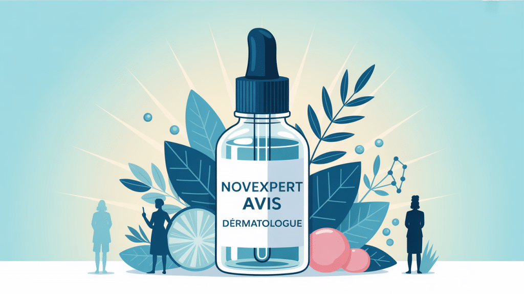 Novexpert avis dermatologue sérum soins peau