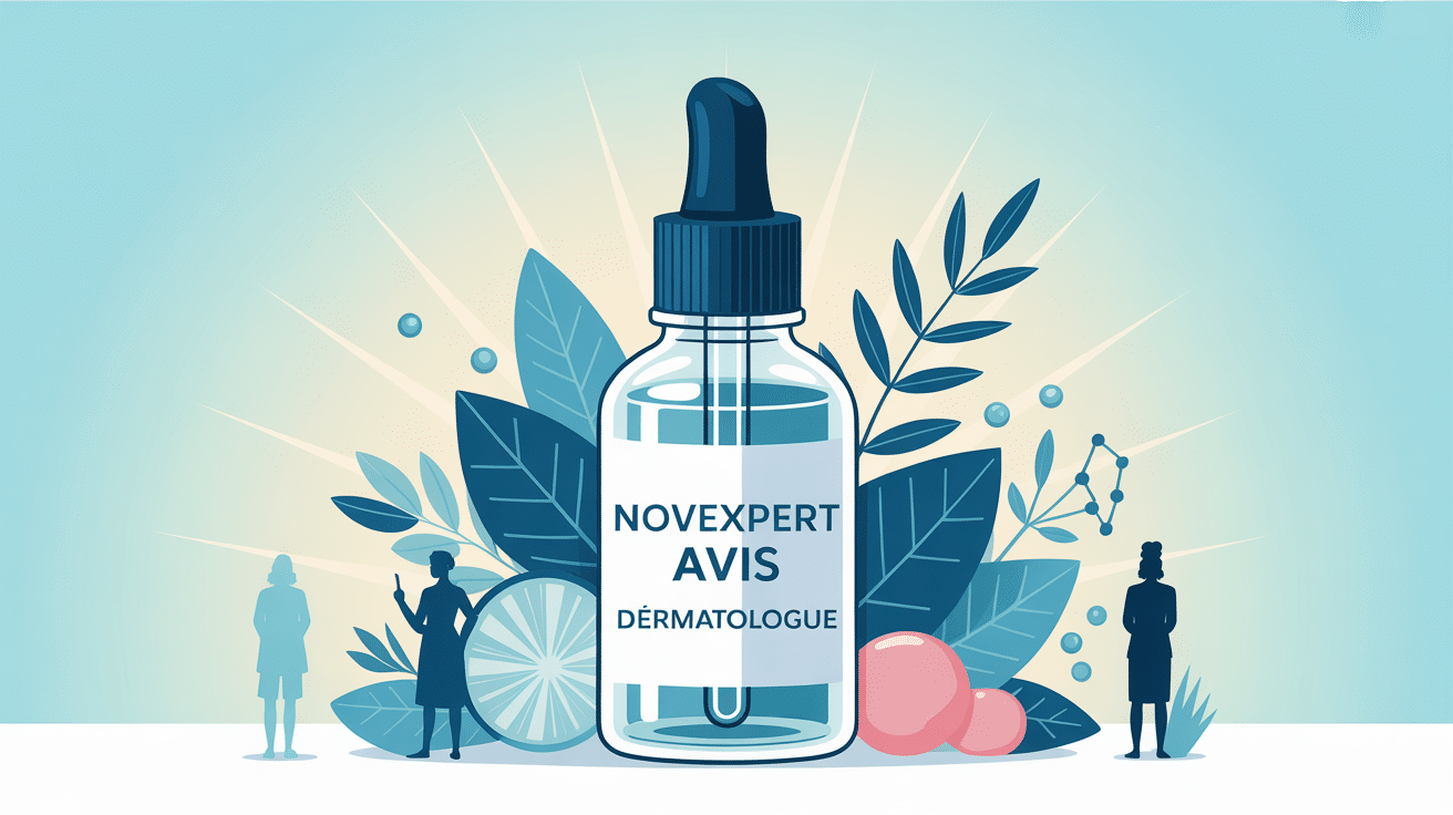 Novexpert avis dermatologue sérum soins peau