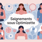 optimizette saignement combien de temps illustration femmes hormones