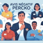 Illustration percko avis négatif, utilisateurs, attentes et réalité