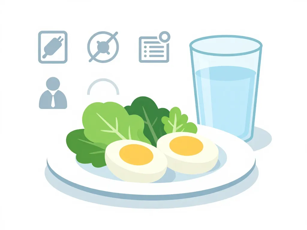 Menu strict perdre 6 kilos en 3 jours œufs