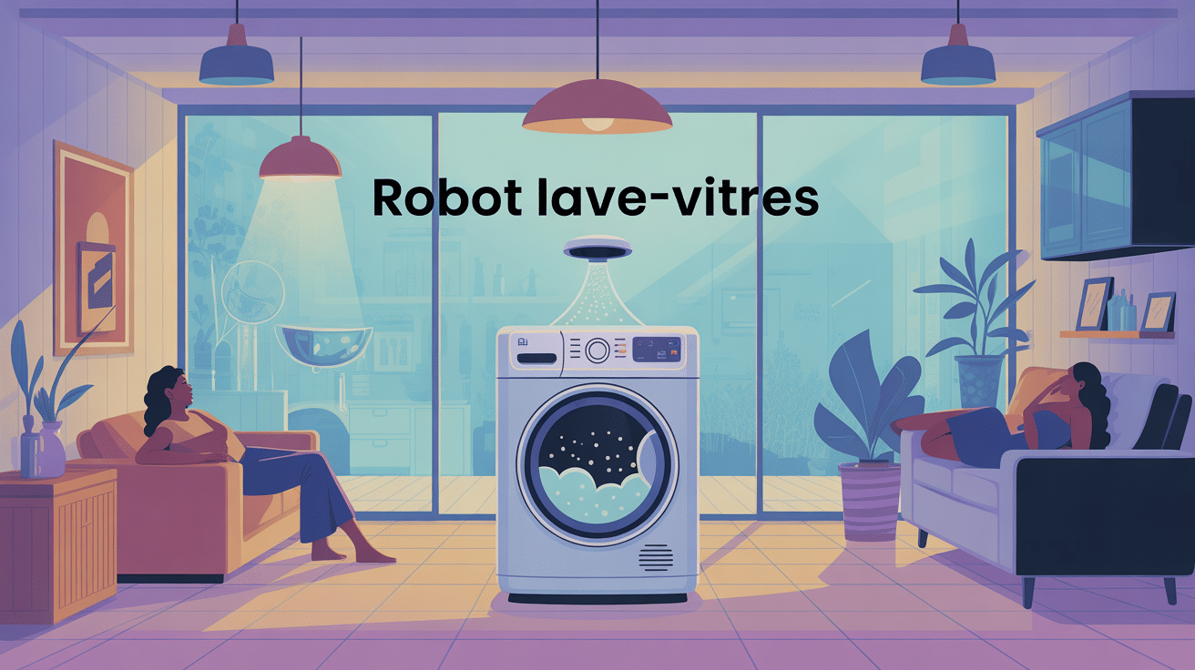 Robot lave-vitres avis que choisir illustration moderne