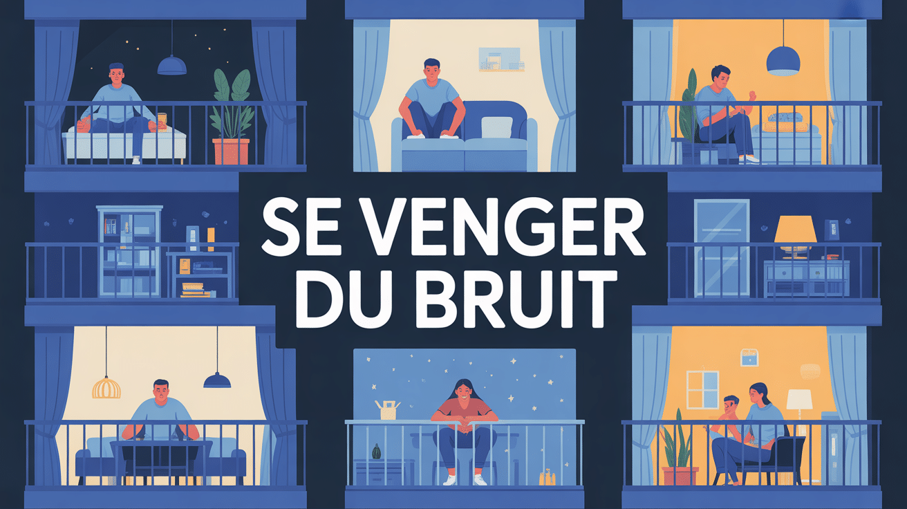 Se venger du bruit appartement du dessus résident calme