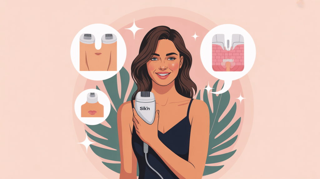 Silk'n avis image illustration appareils epilation et raffermissement
