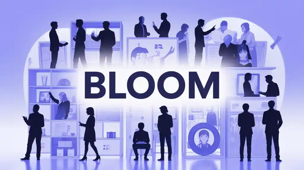 Illustration numérique Bloom diversité univers rencontres CRM manga