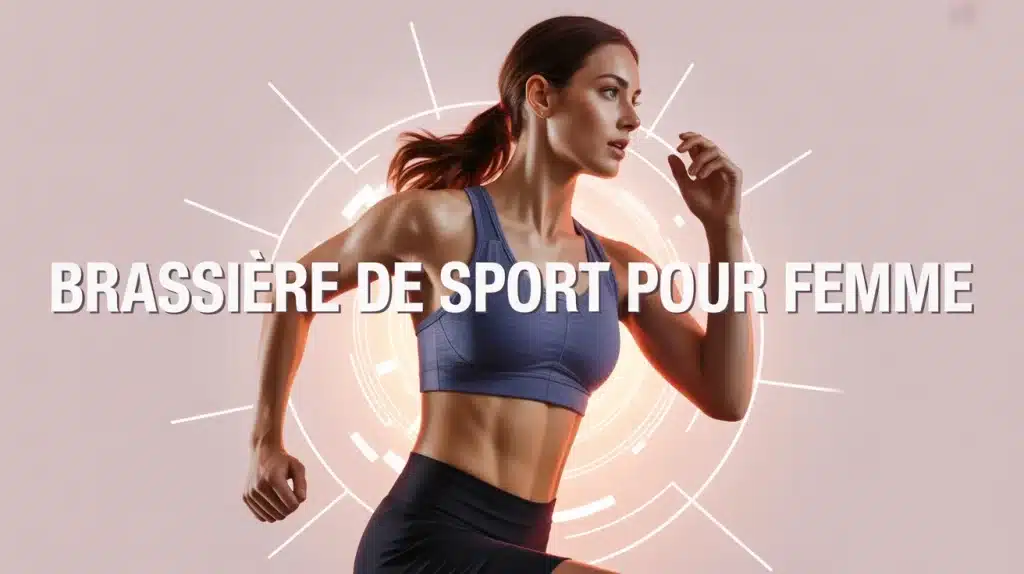 femme sportive en brassière de sport pour femme dynamique