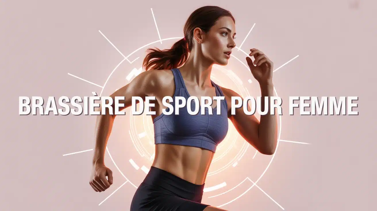 femme sportive en brassière de sport pour femme dynamique