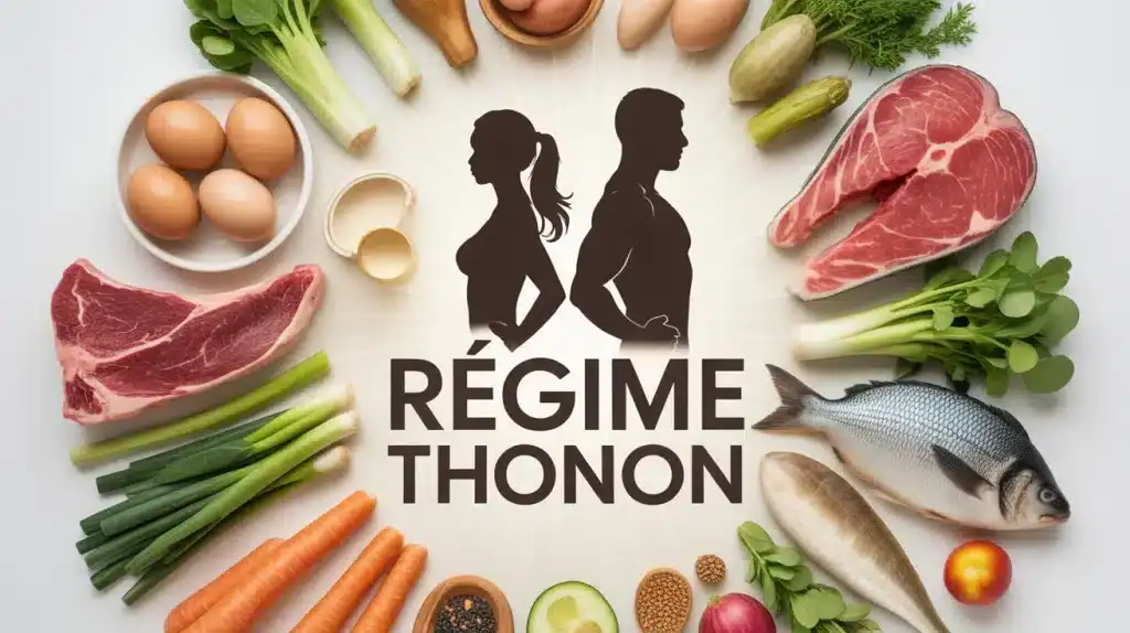 silhouettes transformation régime Thonon aliments hyperprotéinés