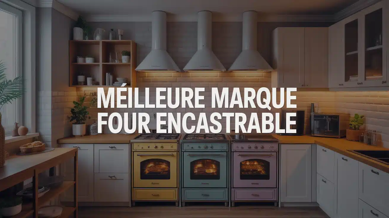 cuisine moderne avec meilleure marque four encastrable intégrée