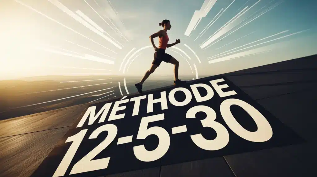 illustration méthode 12-5-30 marche tapis incliné fitness