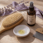 anti puce huile essentielle chat brosse lavande