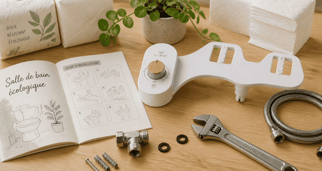 kit bidet toilet bidet manuel outils écologie