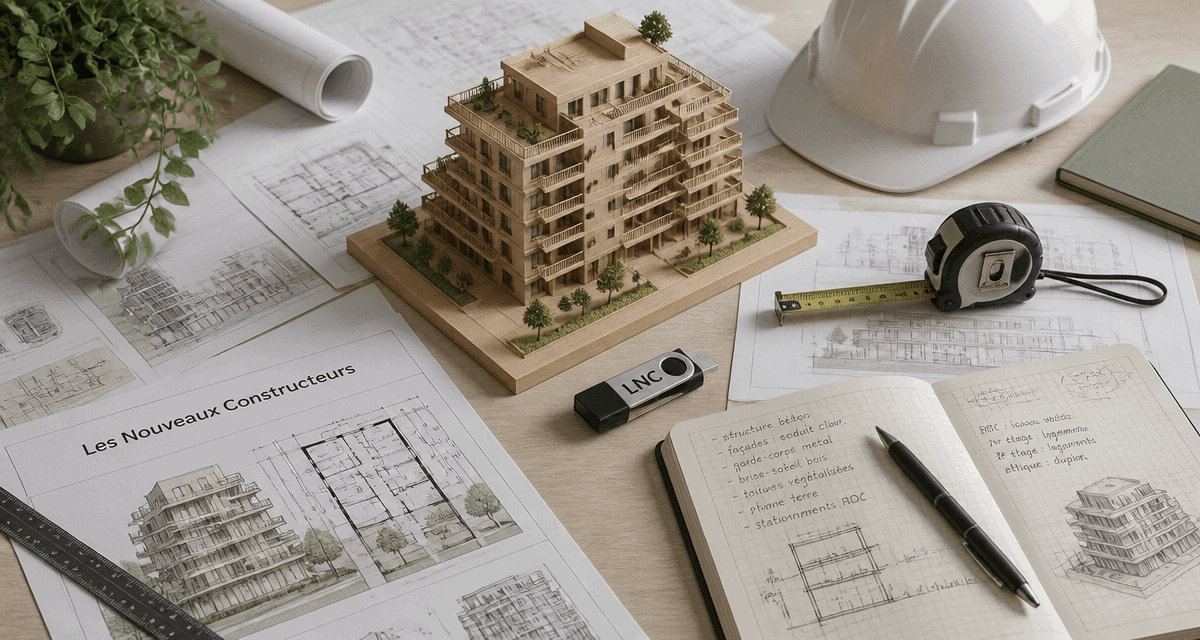 les nouveaux constructeurs avis maquette immeuble plans