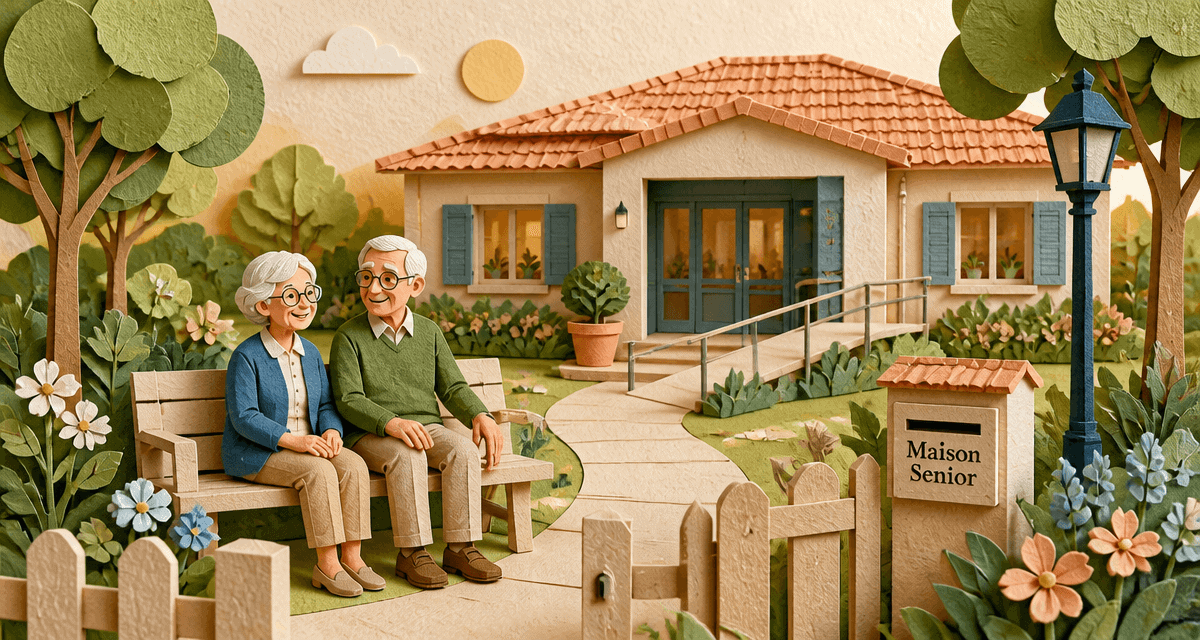 logement social maison plain pied senior à louer couple jardin