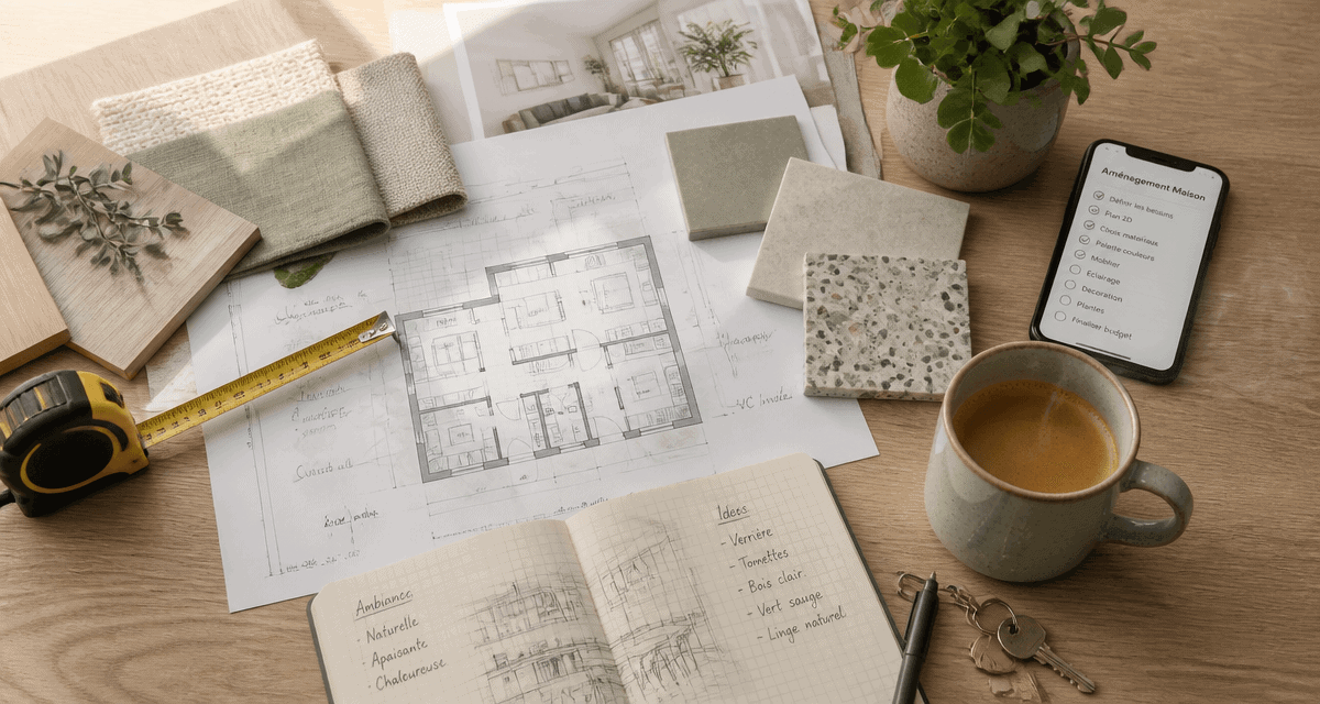 mon amenagement maison table plans et échantillons