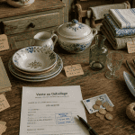 vide maison 53 table objets anciens Mayenne