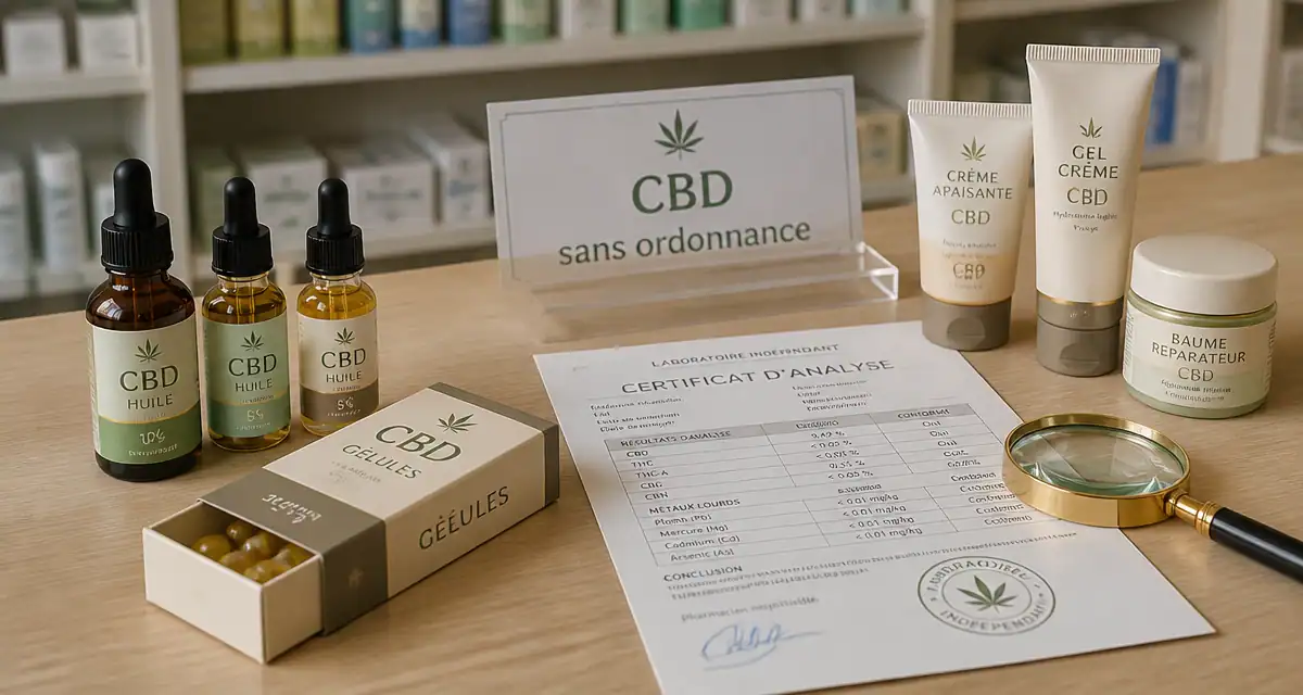 cbd en pharmacie sans ordonnance huiles gélules crèmes