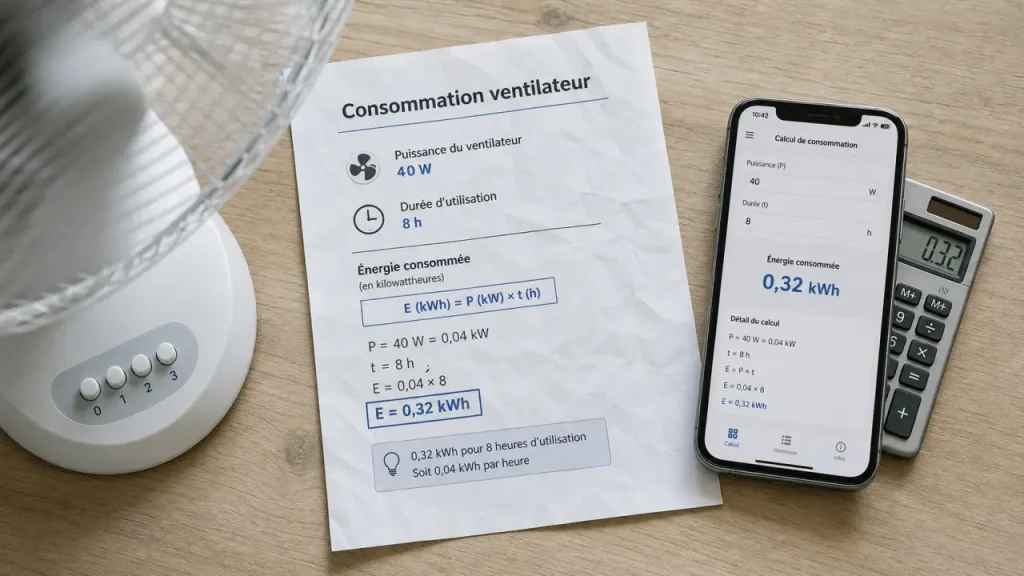12 centimes la nuit : ce que consomme vraiment un ventilateur et les réglages qui changent la facture