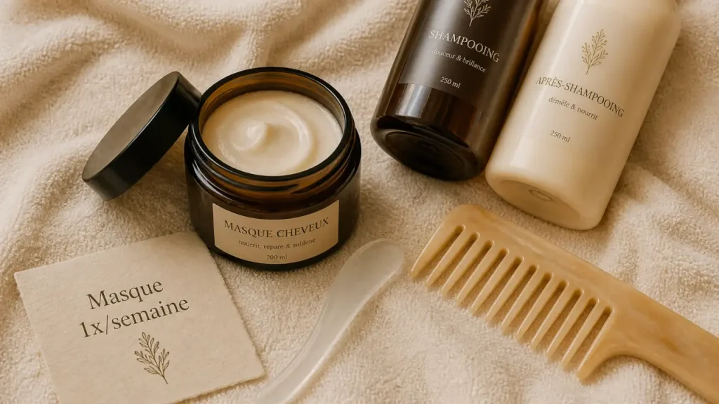Masque cheveux : la bonne fréquence pour cheveux secs, gras ou abîmés