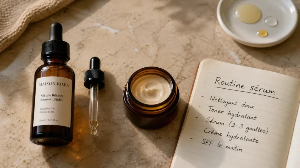 Choisir son sérum visage selon sa peau, ses actifs et les associations à éviter