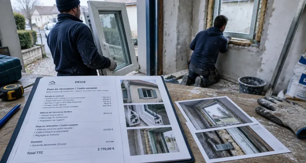 Prix remplacement fenêtre : de 300 à 1500 $ par fenêtre selon le type de pose