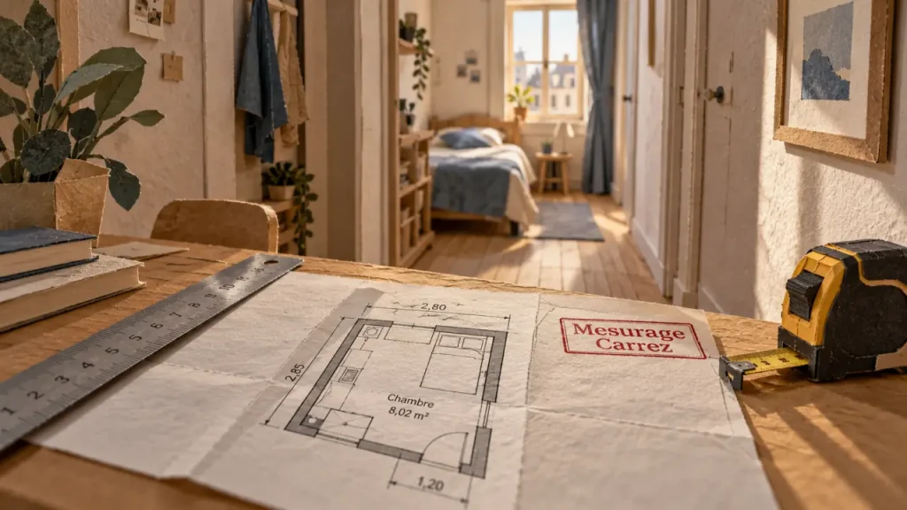 Chambre de moins de 9 m² en vente : autorisée, mais pas forcément louable